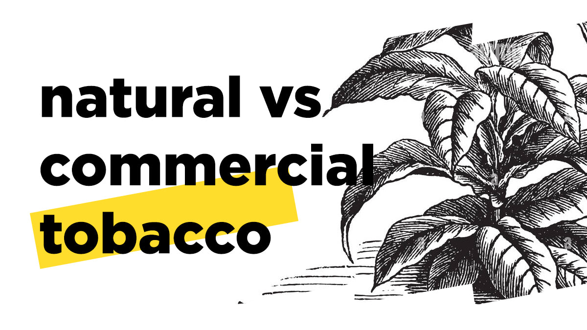 Natural vs. Commercial Tobacco Unveiling the Contrasts Rappa Fire