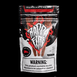 Russian Cream Blunt Wraps Blunt Cones by Rappa Fire